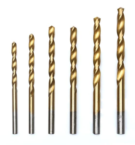 Spiralbohrer Titan HSS 1,0 - 10,0 mm Metallbohrer Set DIN 338
